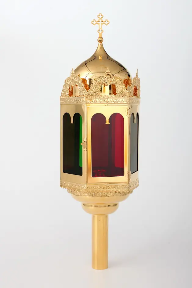 Easter lantern 1-domed large gilding