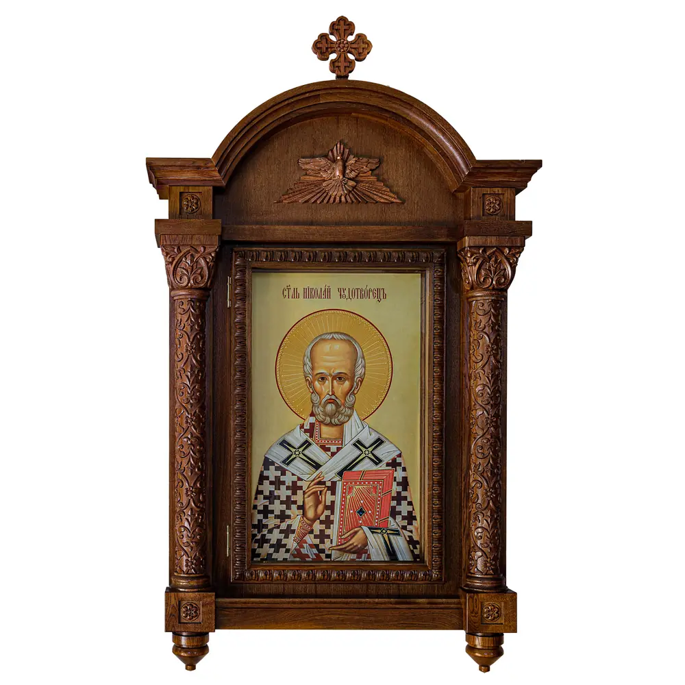 Wall icon case №1044 Nicholas the Wonderworker