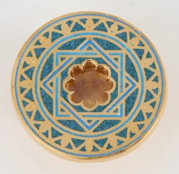 Reliquary №4 silver, gilding, enamel