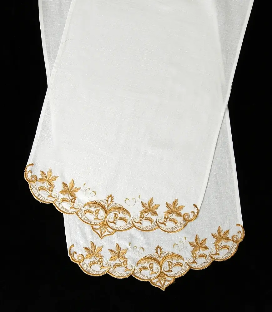 განბანვის პირსახოცი ნაქარგობა №5