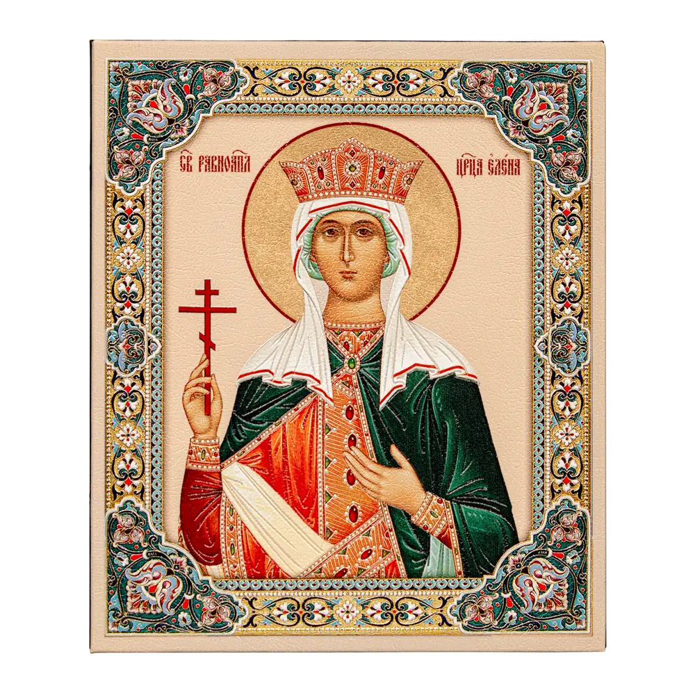 Table icon 11×13 on stand, 3D print Helen of Constantinople, Equal-to-the-Apostles