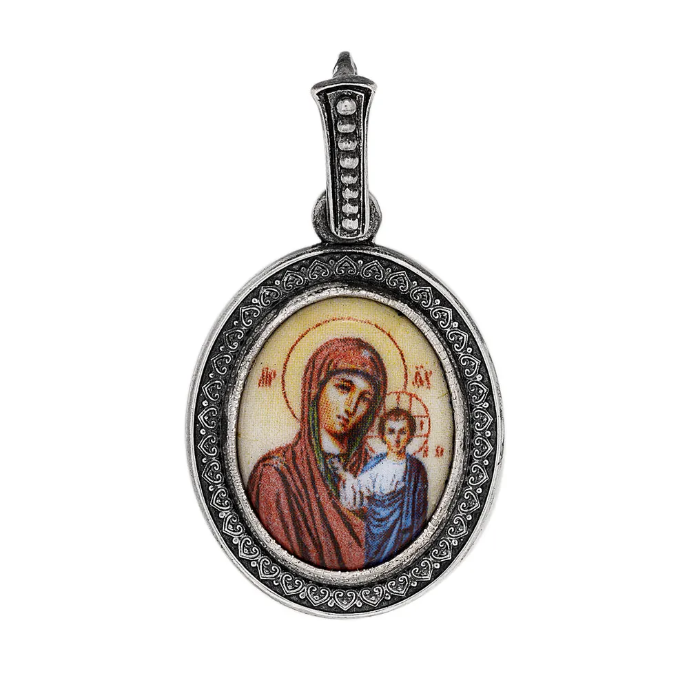 Neck icon №31 silver decal