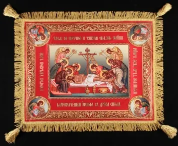 Epitaphios small sublimation print of the Saviour
