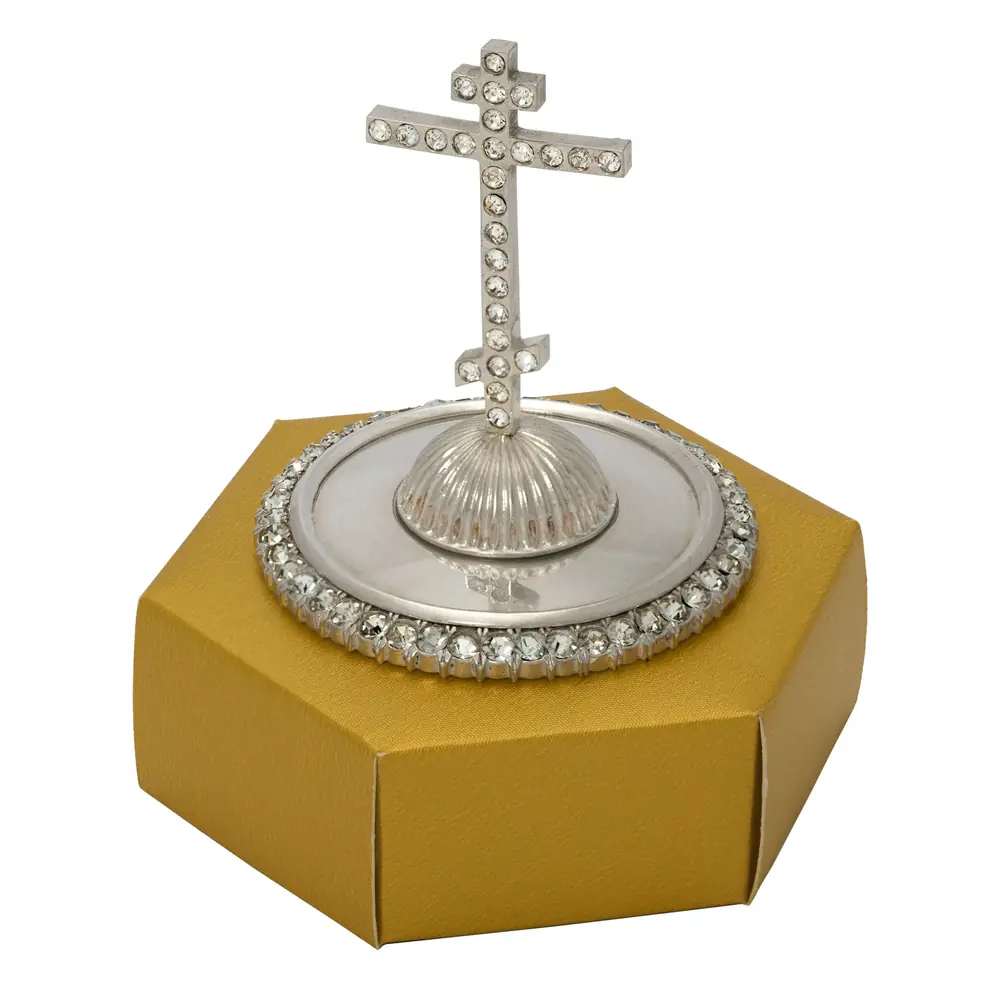Mitre cross №21 / silver plating