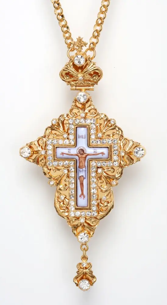 Bishop's cross №16 / gilding