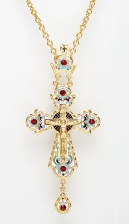 Pectoral cross stamped / gilding