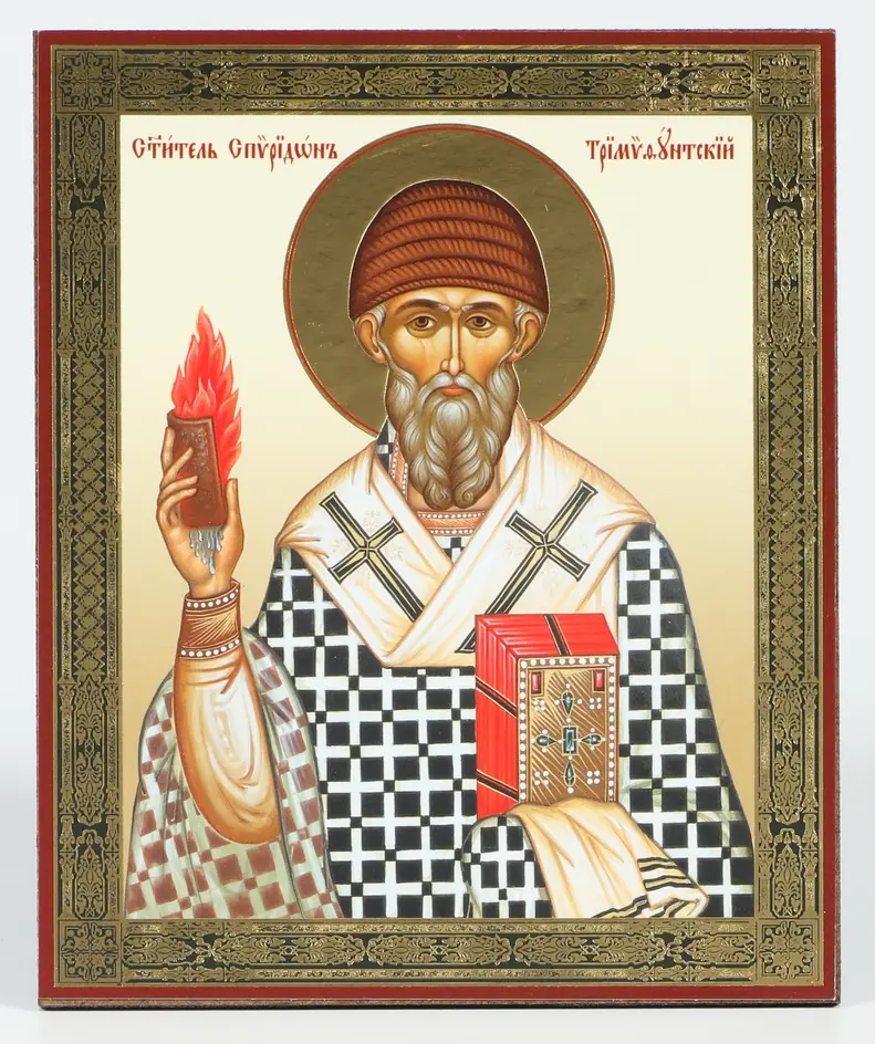 ხატი ორგალიტზე №1 11×13 ტვიფრი სპირიდონ ტრიმითუნტელი 4